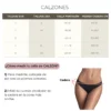 Guia de Tallas Pantaleta Estampada Leonisa.