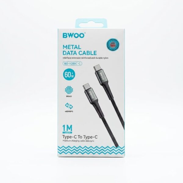 Metal Cable Bwoo Cable de Datos Usb-C Bwoo.