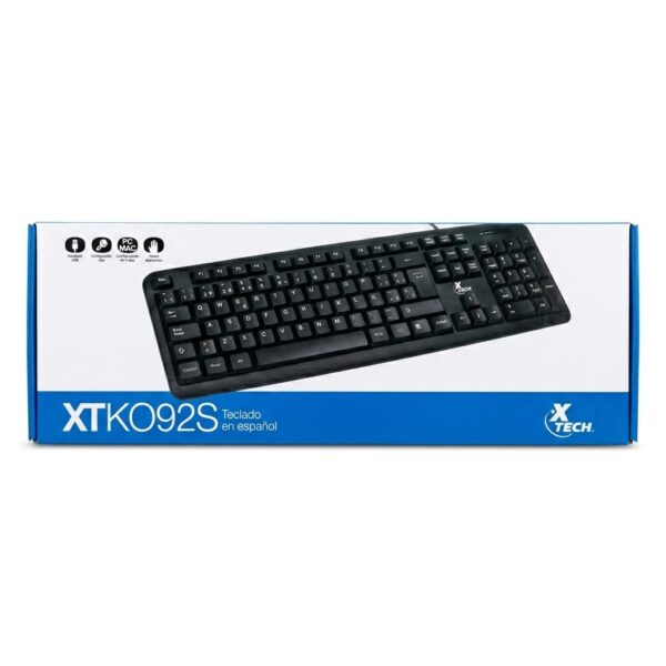 Teclado en Español X-Tech Teclado en Español Xtech.